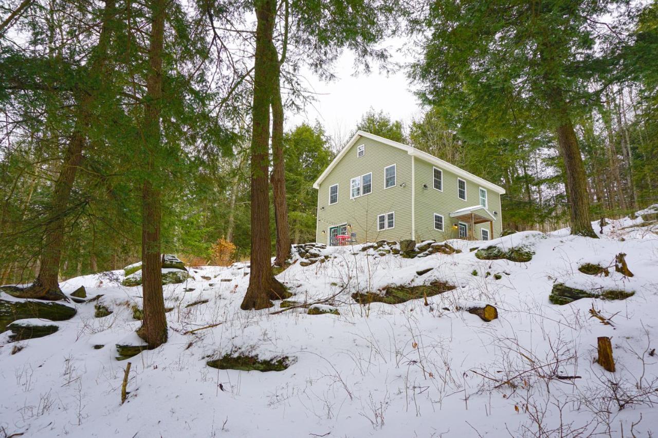 Secluded Streamside Home With Hot Tub Margaretville Zewnętrze zdjęcie