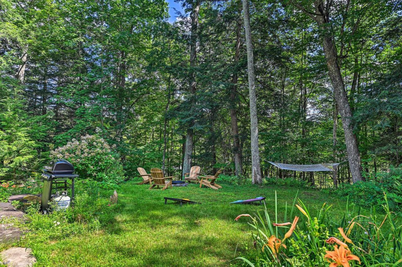 Secluded Streamside Home With Hot Tub Margaretville Zewnętrze zdjęcie